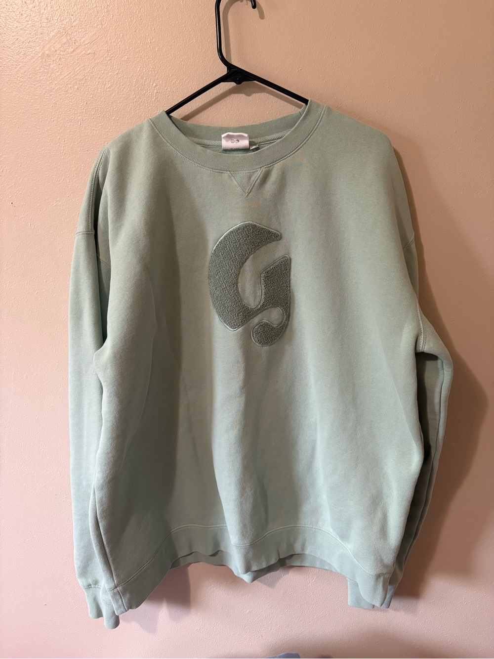 Glossier Boston Crewneck Sweatshirt Womens size XXL